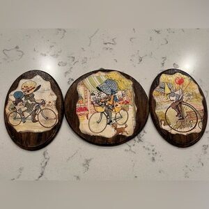 Vintage Holly Hobby Wall Hangings‎ Trio